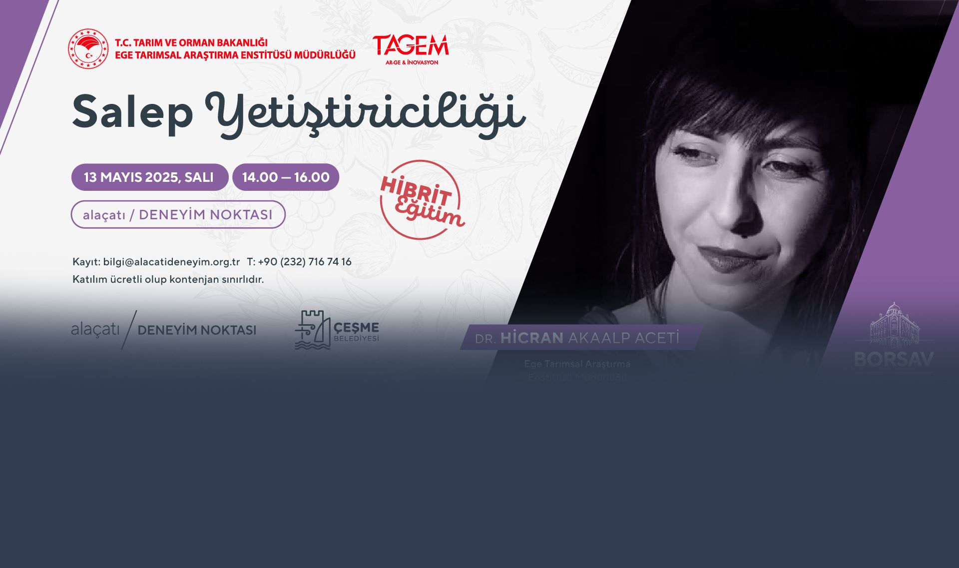 Salep Yetiştiriciliği