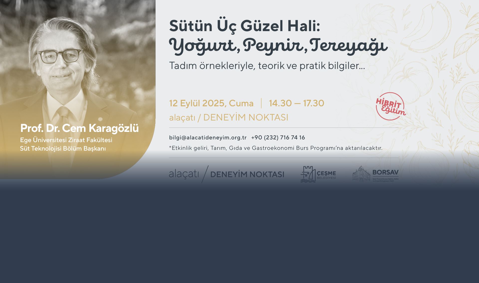 Sütün Üç Güzel Hali: Yoğurt, Peynir, Tereyağı