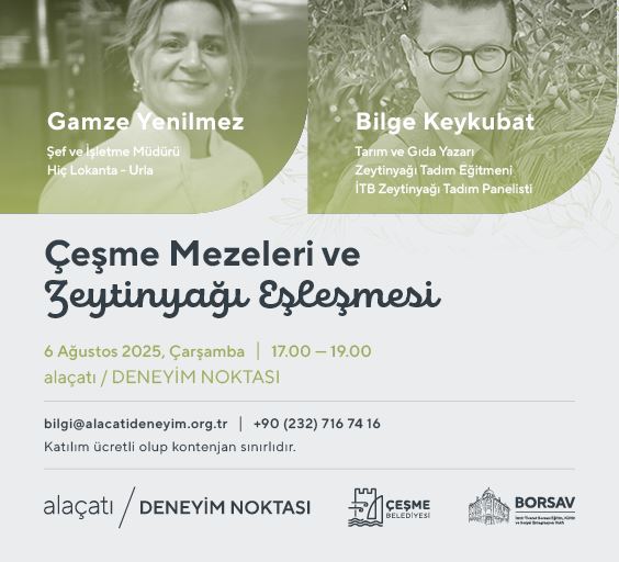 Çeşme Mezeleri ve Zeytinyağı Eşleşmesi