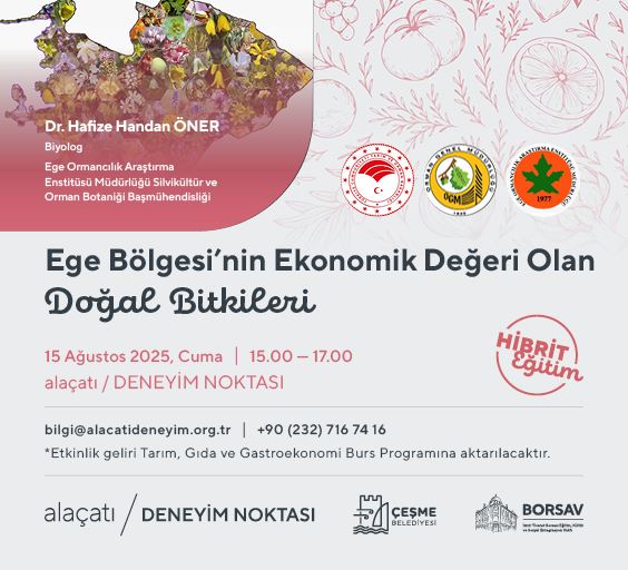 Ege Bölgesi'nin Ekonomik Değeri Olan Doğal Bitkileri