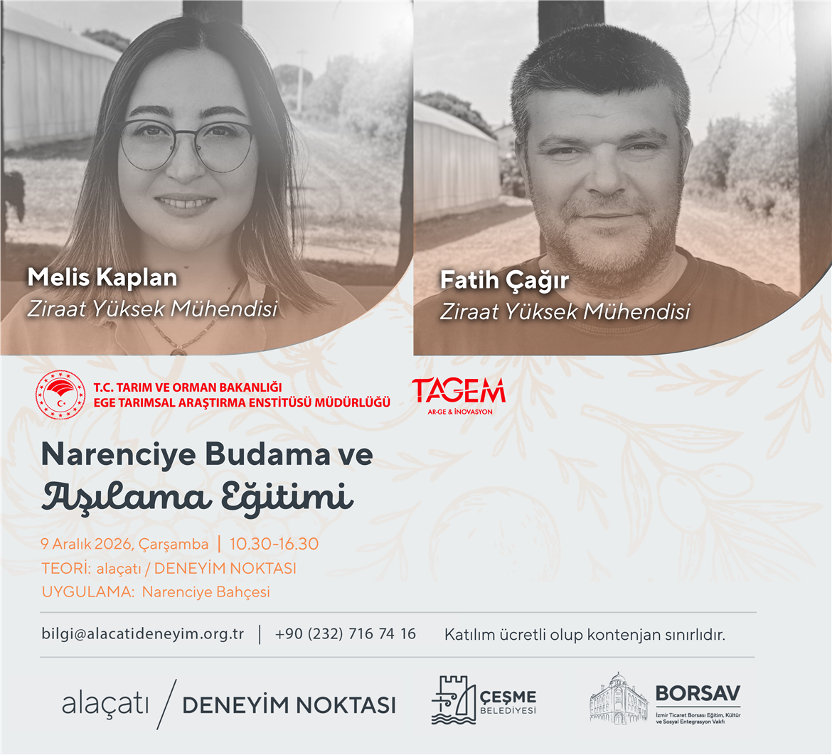 Narenciye Budama ve Aşılama Eğitimi