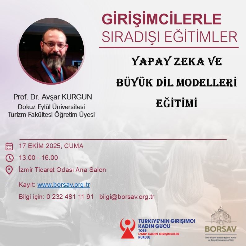 Yapay Zeka ve Büyük Dil Modelleri Eğitimi