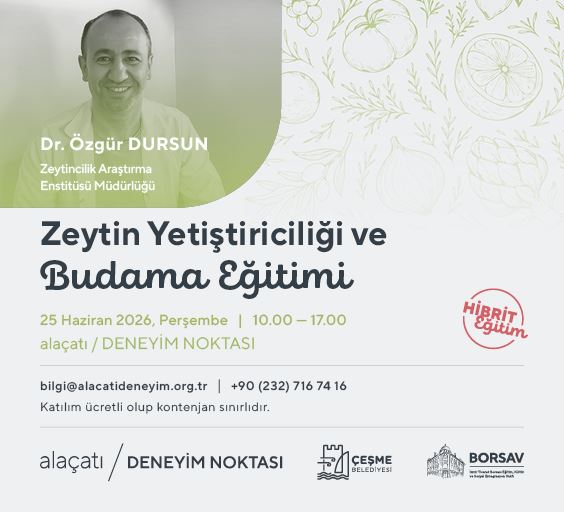Zeytin Yetiştiriciliği ve Budama Eğitimi