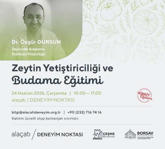 Zeytin Yetiştiriciliği ve Budama Eğitimi
