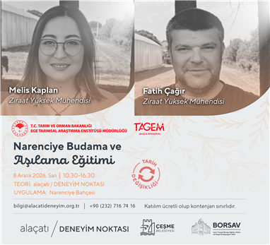 Narenciye Budama ve Aşılama Eğitimi