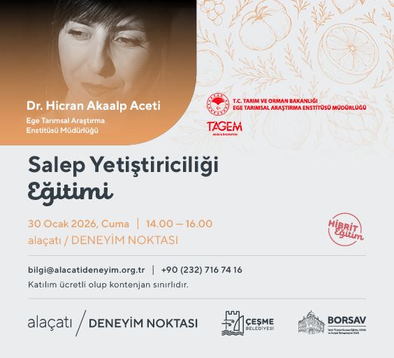 Salep Yetiştiriciliği Eğitimi